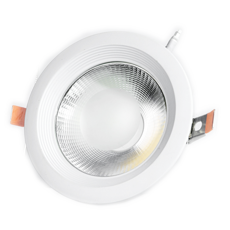 Residential Aluminum Recessed COB IP20 220 volt 15W 1500LM led light downlight cul listed