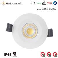 10w ip65 cob cct dimmable fire rated led downlight