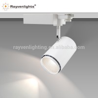 IES File Available 30W 2500lm 2 Phase COB led track light