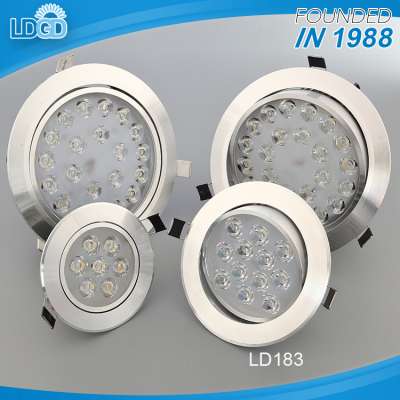 China manufacturer aluminum housing 3w 5w 7w 9w recessed smd spot light led